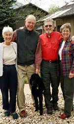 Kathleen and Dick with Jack and Linda Newell